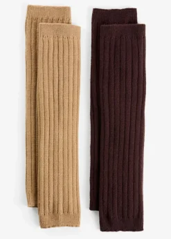Damen bonprix Handschuhe & Stulpen|Socken & Strumpfhosen|Beinstulpen (2er Pack)