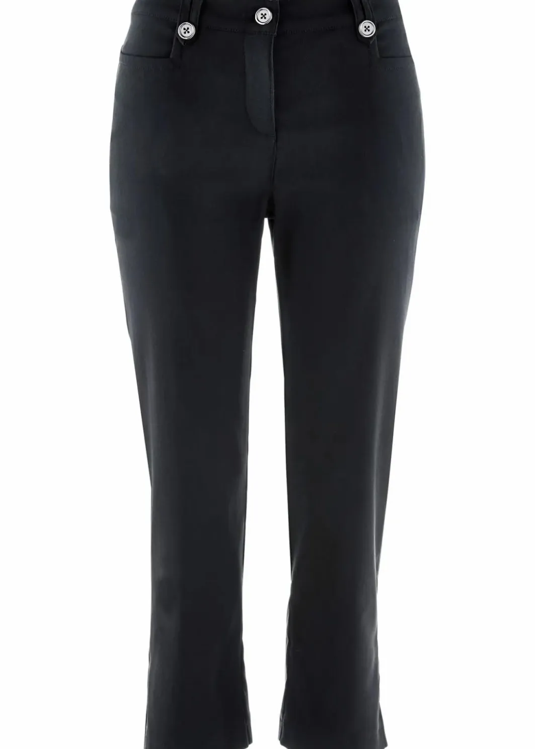 Damen bonprix Bekleidung·Kleider|Hosen|7/8-Bengalin-Hose mit Bequembund