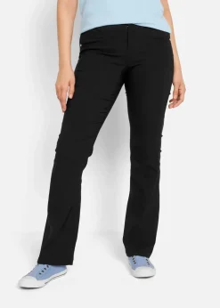 New Bengalin-Stretch-Hose, Bootcut Damen Kurzgrößen|Bekleidung·Kleider