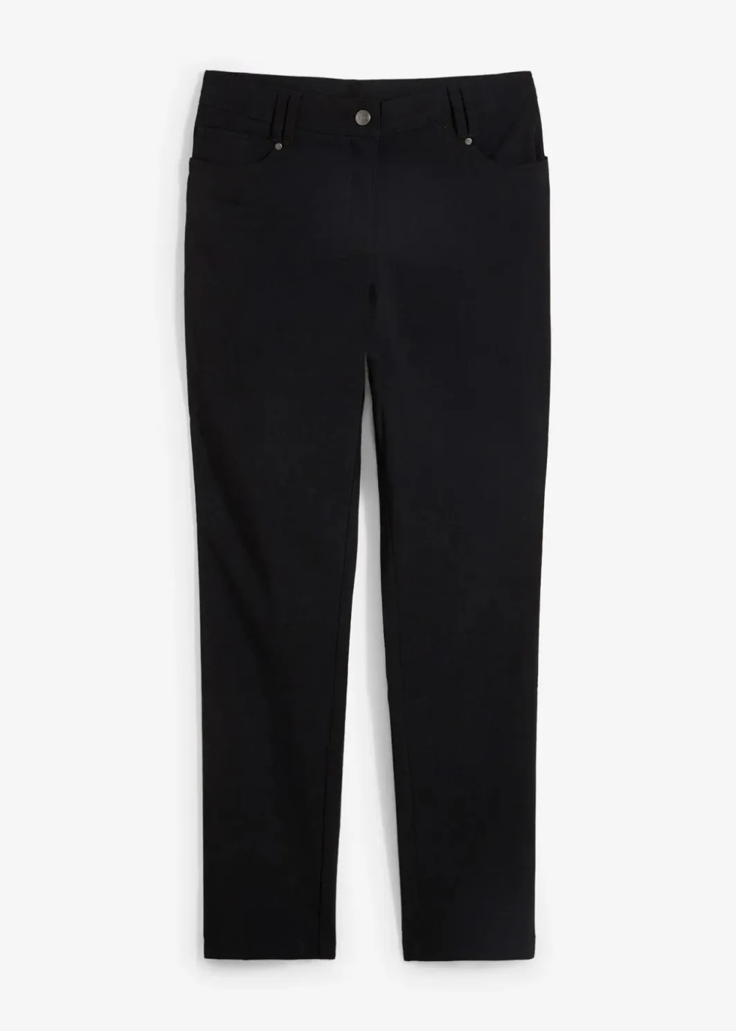 Damen bonprix Bekleidung·Kleider|Hosen|Bengalin-Stretch-Hose mit Bequembund, Straight