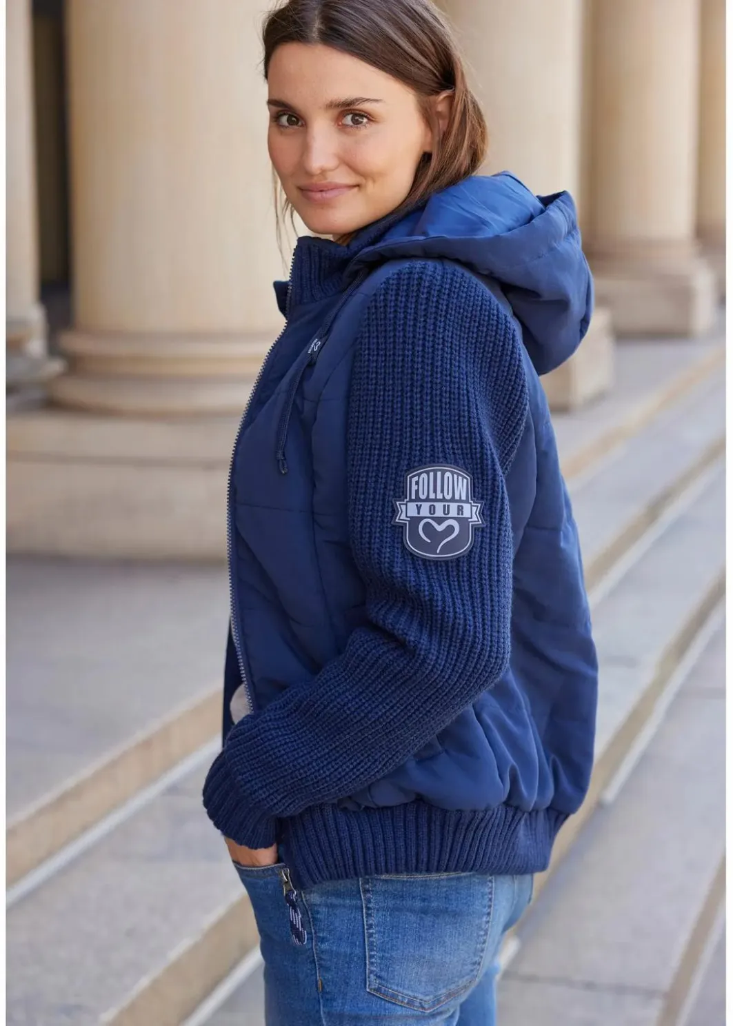 Damen bonprix Bekleidung·Hosen|Jacken & Mäntel|Übergangsjacke