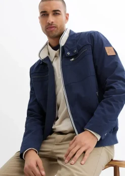 Outlet Übergangsjacke in Blousonform mit Stehkragen Herren Jacken & Mäntel|Große Größen