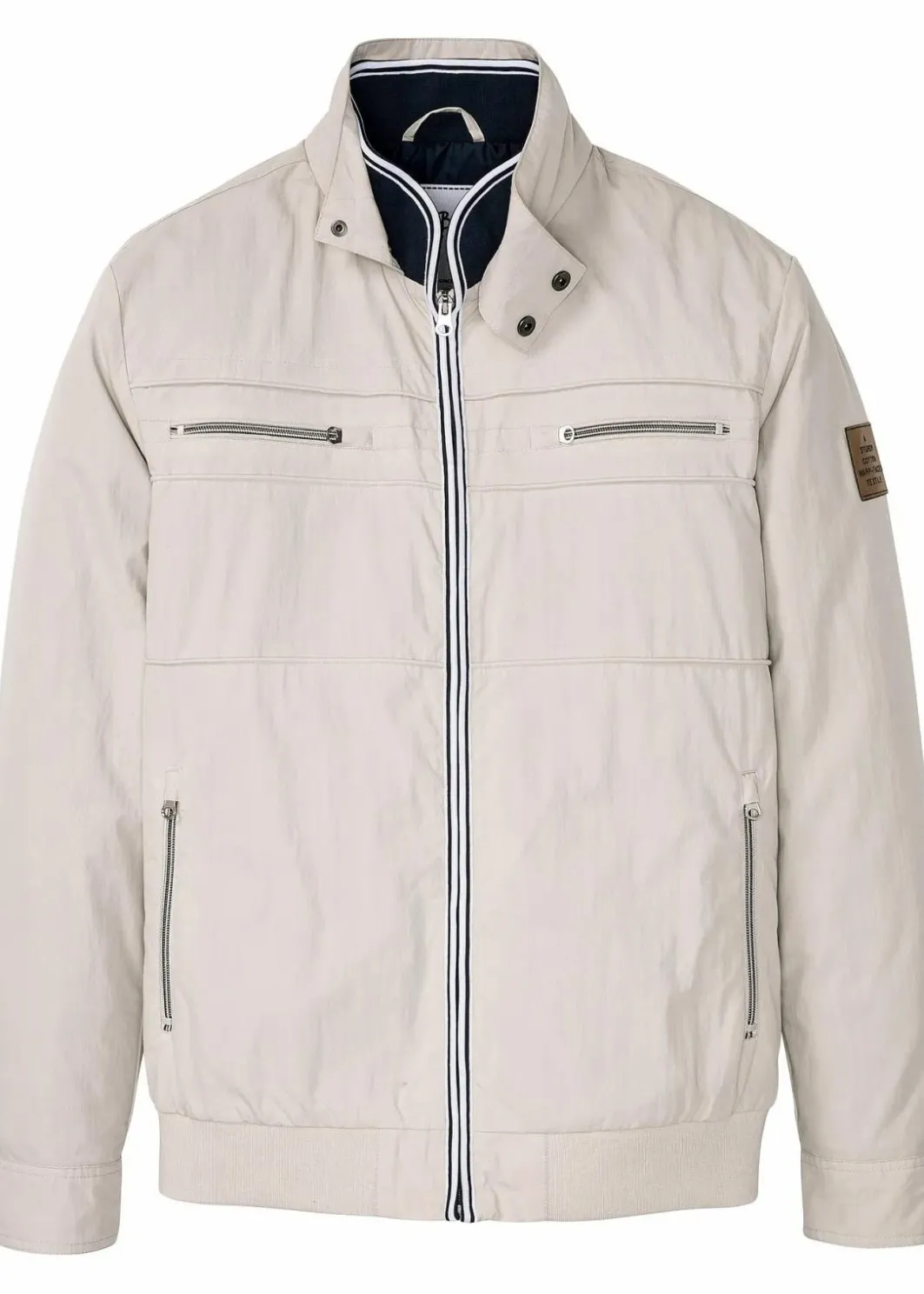 Herren bonprix Große Größen|Jacken & Mäntel|Übergangsjacke in Blousonform mit Stehkragen