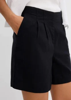 Outlet Bermuda aus reiner Baumwolle Damen Hosen|Shorts
