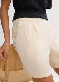 Damen bonprix Shorts|Hosen|Bermuda aus reiner Baumwolle