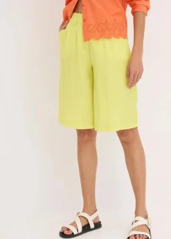 Damen bonprix Hosen|Shorts|Bermuda aus softem Viskose-Mix