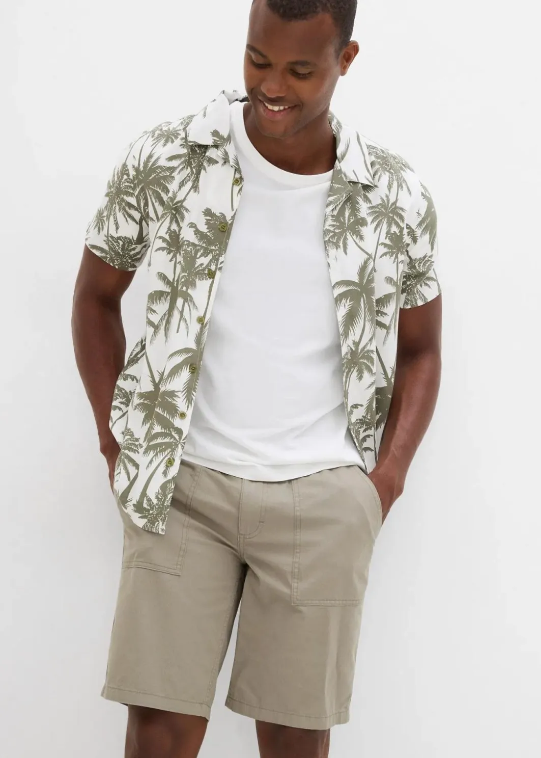 Outlet Bermuda mit Komfortbund, Regular Fit Herren Große Größen|Shorts