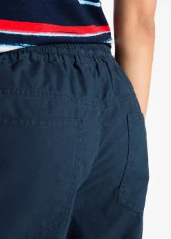 Damen bonprix Hosen|Shorts|Bermuda mit Leinen
