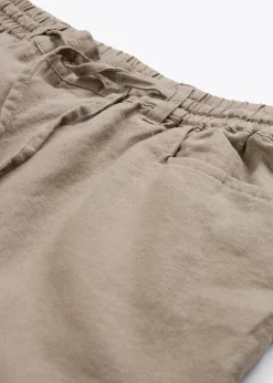 Damen bonprix Bekleidung·Outdoorbekleidung|Bekleidung·Kleider|Bermuda mit Leinen