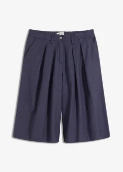 Damen bonprix Bekleidung·Outdoorbekleidung|Bekleidung·Kleider|Bermudas mit Bundfalten