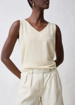 Damen bonprix Bekleidung·Outdoorbekleidung|Bekleidung·Kleider|Bermudashorts aus reinem Leinen