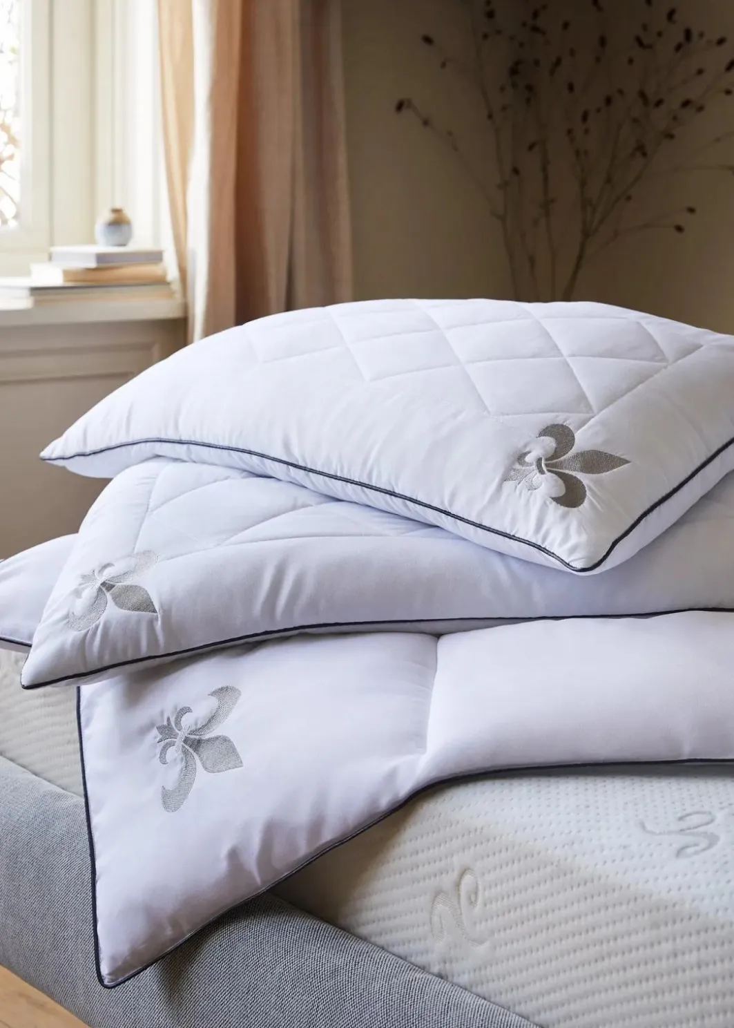 Best Bettdecke Daunen Touch Lilie warm Bettdecken|Bettdecken
