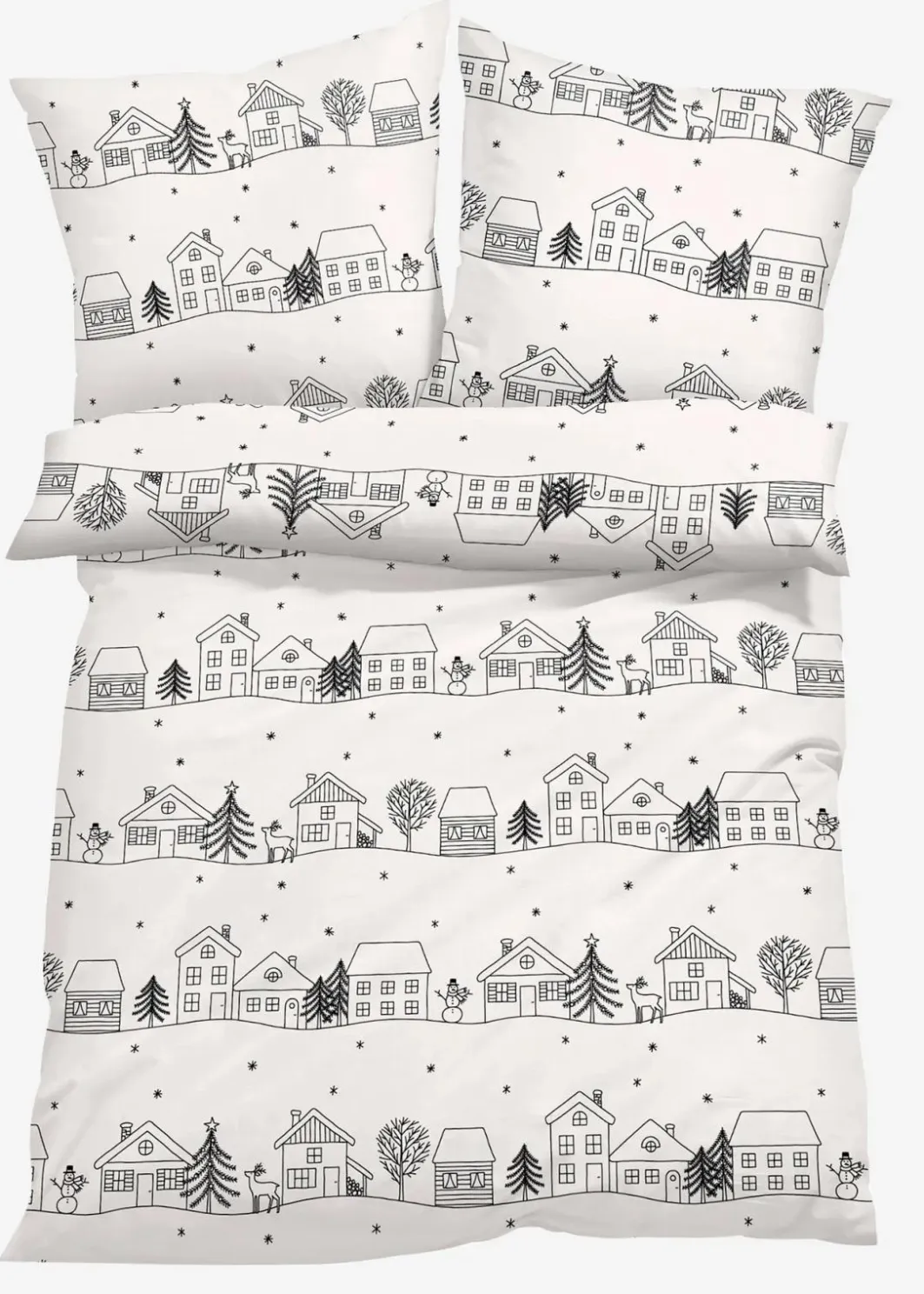 Bettwäsche mit Wintermotiv Bettwäsche|Weihnachtsdeko & -Textilien·Bettwäsche