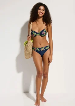 Damen bonprix Große Cups D-F|Nachhaltigere Materialien|Bügel Bikini Oberteil