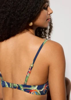 Damen bonprix Große Cups D-F|Nachhaltigere Materialien|Bügel Bikini Oberteil