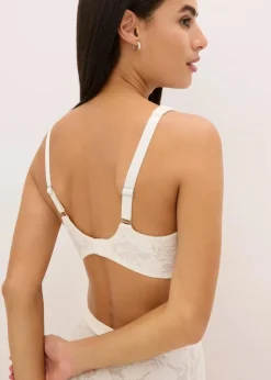 Damen bonprix Wäsche·Dessous|Wäsche·Große Cups D-H|Bügel-BH aus zarter Spitze