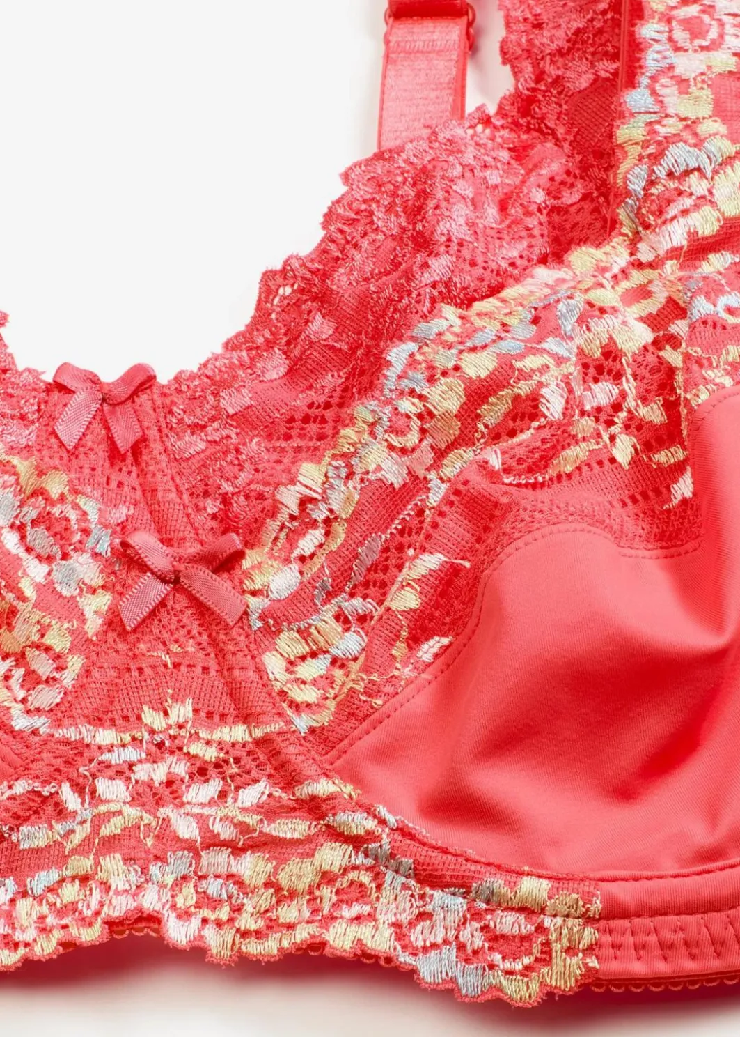 Damen bonprix Wäsche·Bhs|Nachhaltigere Materialien|Bügel-BH mit filigraner Spitze (2er Pack)