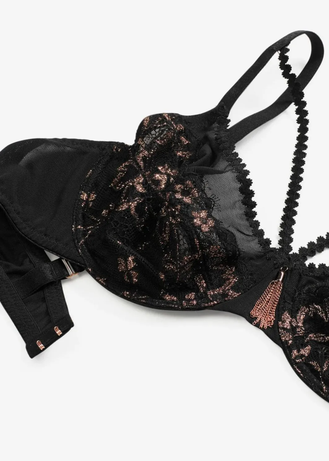 Discount Bügel-BH mit Glitzergarn Damen Wäsche·Dessous|Wäsche·Große Cups D-H