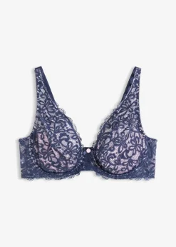 Damen bonprix Große Cups D-H|Nachhaltigere Materialien|Bügel-BH mit zarter Spitze