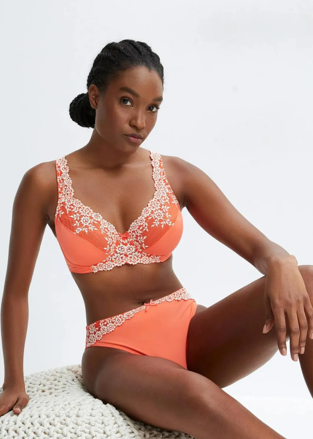Best Bügel-BH mit zarter Spitze (2er Pack) Damen Große Cups D-H|Nachhaltigere Materialien