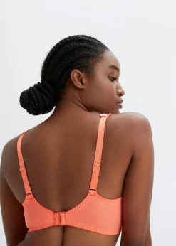Damen bonprix Große Cups D-H|Nachhaltigere Materialien|Bügel-BH mit zarter Spitze (2er Pack)