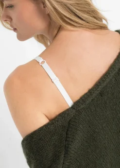 Damen bonprix Große Cups D-H|Nachhaltigere Materialien|Bügel-BH mit zarter Spitze (3er Pack)