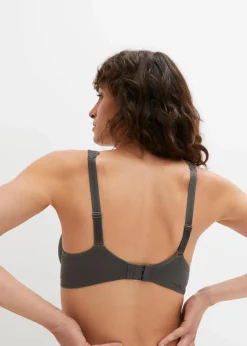 Damen bonprix Große Cups D-H|Nachhaltigere Materialien|Bügel-BH mit zarter Spitze (2er Pack)