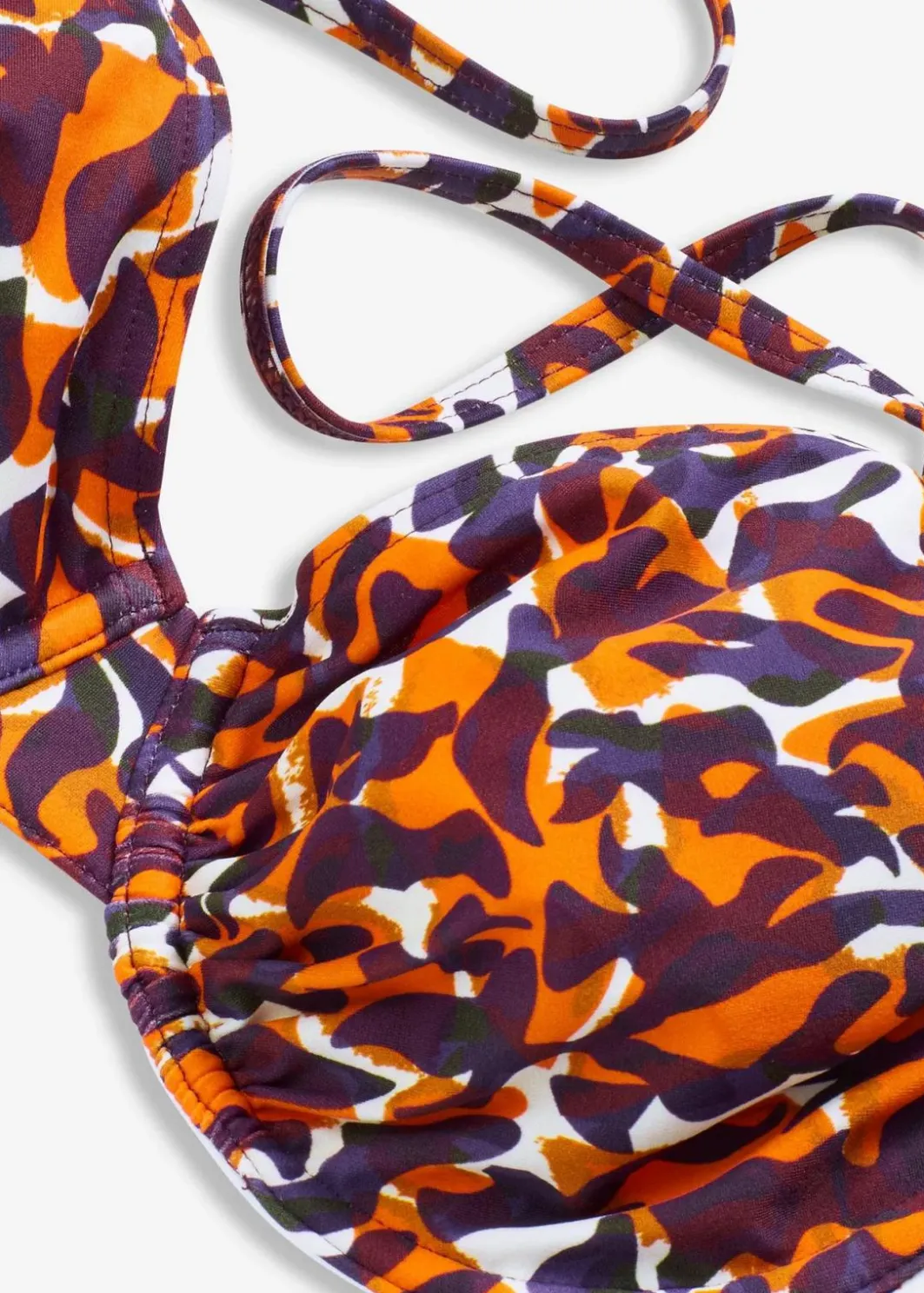 Damen bonprix Nachhaltigere Materialien|Bikinis|Bügel-Bikini mit hohem Beinausschnitt (2-tlg.Set)
