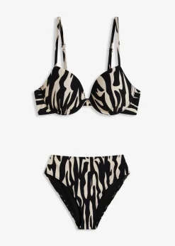Damen bonprix Große Cups D-F|Nachhaltigere Materialien|Bügel-Bikini (2-tlg.Set)