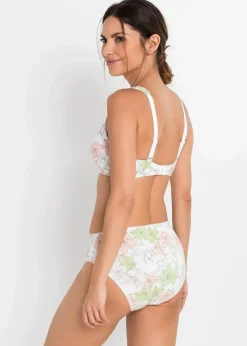 Damen bonprix Wäsche·Baumwollunterwäsche|Wäsche·Große Cups D-H|BH mit Bügel aus Baumwolle (3er Pack)