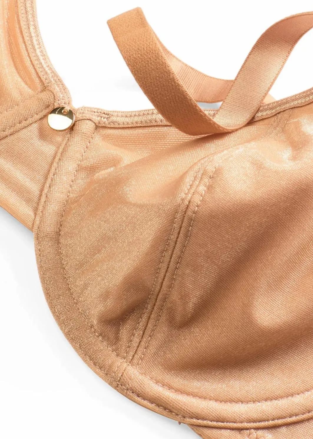 Best BH mit Bügel aus schimmerndem Material Damen Große Cups D-H|Bhs