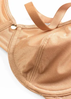 Damen bonprix Bhs|Dessous|BH mit Bügel aus schimmerndem Material