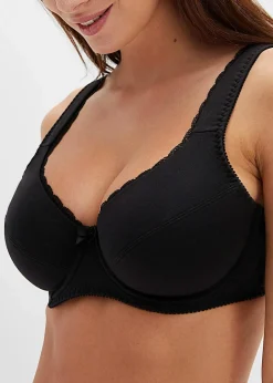 New BH mit Bügel mit weicher Bio-Baumwolle (3er Pack) Damen Große Cups D-H|Bhs