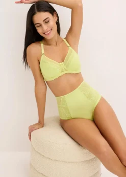Damen bonprix Wäsche·Große Cups D-H|Wäsche·Bhs|BH mit Bügel und zarter Spitze