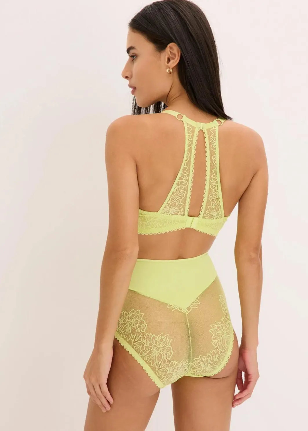 Damen bonprix Wäsche·Große Cups D-H|Wäsche·Bhs|BH mit Bügel und zarter Spitze
