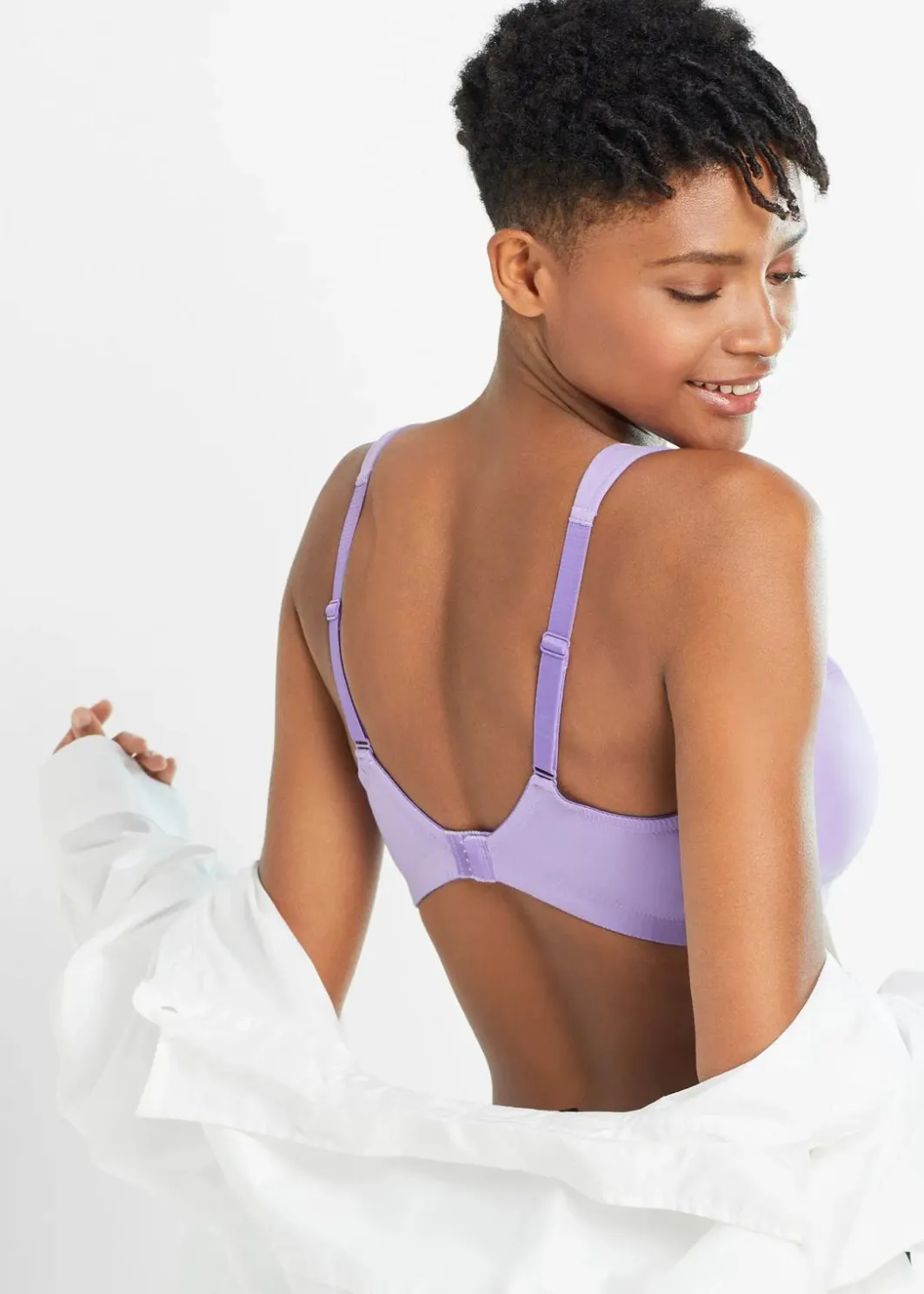 Outlet BH ohne Bügel mit Baumwolle (3er Pack) Damen Große Cups D-H|Bhs