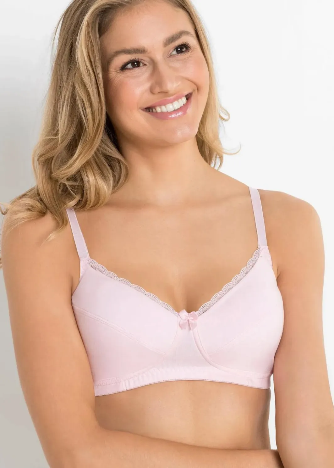 New BH ohne Bügel mit Baumwolle (3er Pack) Damen Wäsche·Basics|Wäsche·Baumwollunterwäsche