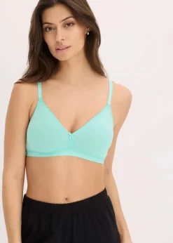 Discount BH ohne Bügel mit Bio-Baumwolle (3er Pack) Damen Baumwollunterwäsche|Nachhaltigere Materialien