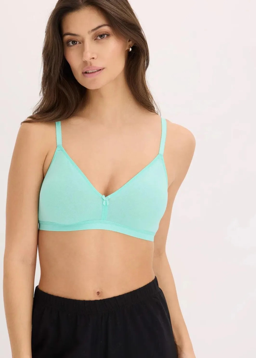 Discount BH ohne Bügel mit Bio-Baumwolle (3er Pack) Damen Baumwollunterwäsche|Nachhaltigere Materialien