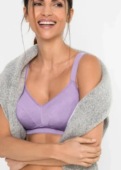 BH ohne Bügel mit Bio-Baumwolle (2er Pack) Damen Große Cups D-H|Nachhaltigere Materialien