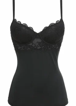 Damen bonprix Nachhaltigere Materialien|Dessous|BH-Hemd aus glatter Microfaser