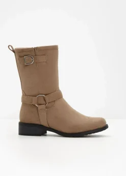 Damen bonprix Gefütterte Winterschuhe|Boots|Biker Boot