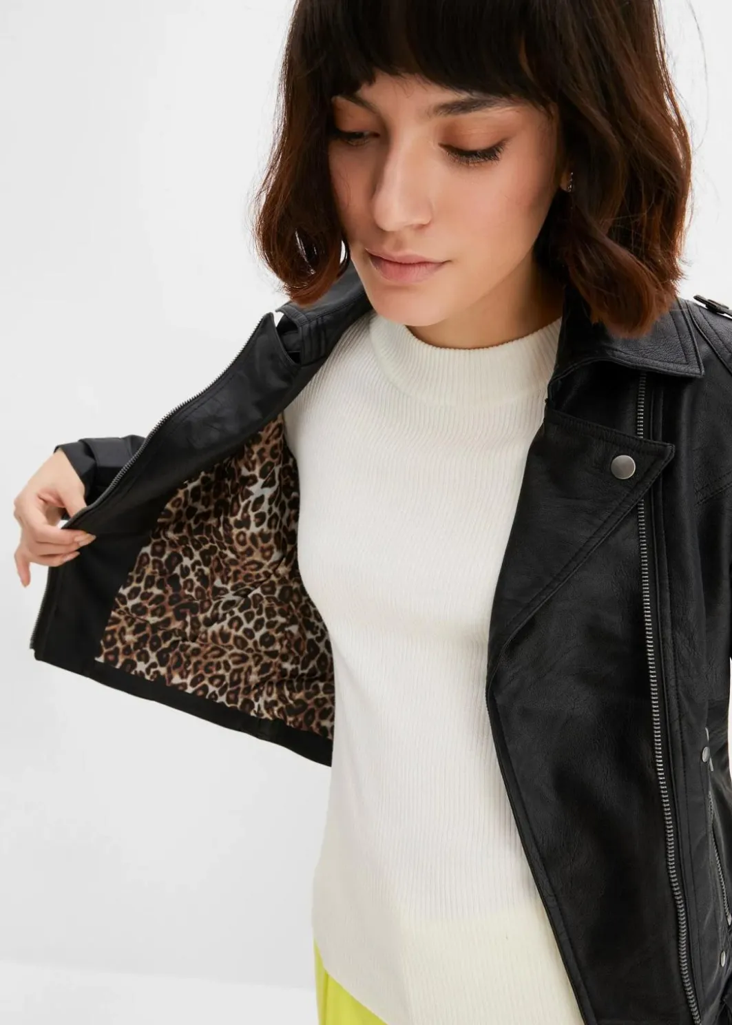 Damen bonprix Jacken & Mäntel|Biker-Jacke