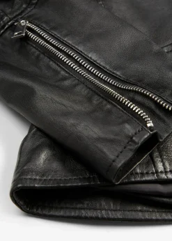 Clearance Bikerjacke aus Nappaleder Damen Jacken & Mäntel|Premium