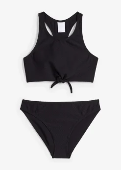 Kinder bonprix Jungen|Mädchen|Bikini in strukturiertem Material (2-tlg.Set)