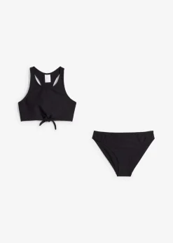 Kinder bonprix Jungen|Mädchen|Bikini in strukturiertem Material (2-tlg.Set)