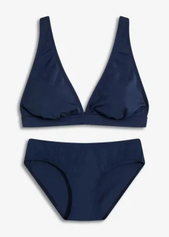 Bikini (2-tlg.Set) aus glänzendem Material Damen Nachhaltigere Materialien|Bikinis