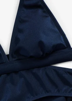 Bikini (2-tlg.Set) aus glänzendem Material Damen Nachhaltigere Materialien|Bikinis