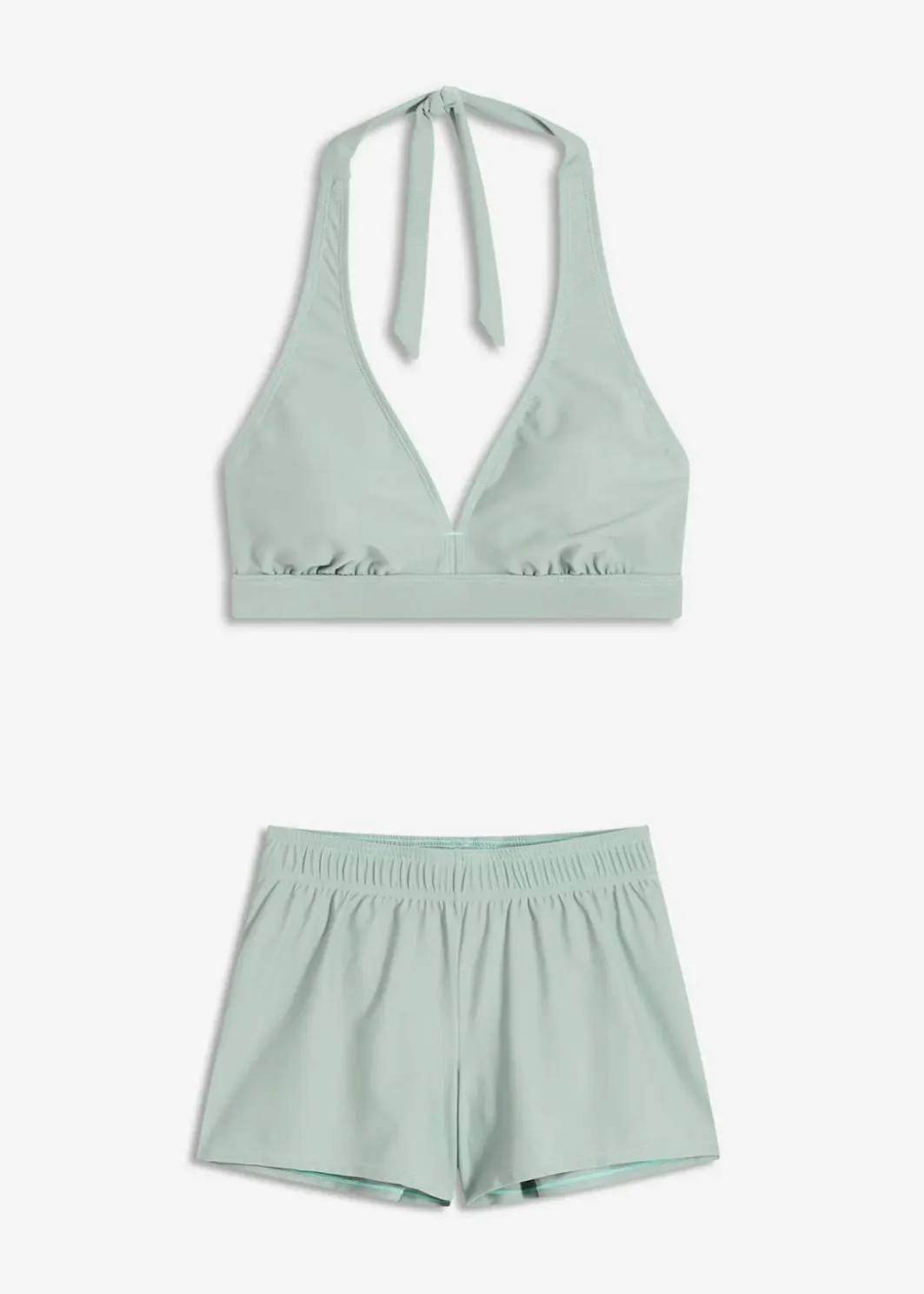 Damen bonprix Nachhaltigere Materialien|Bikinis|Bikini und Badeunterteil (3-tlg.Set)