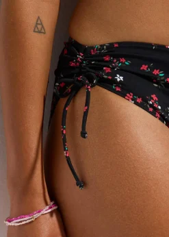 Damen bonprix Nachhaltigere Materialien|Mix & Match|Bikinihose (2er Pack) mit seitlicher Schnürung